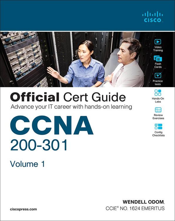 Produktbild: CCNA 200-301 Official Cert Guide, Volume 1