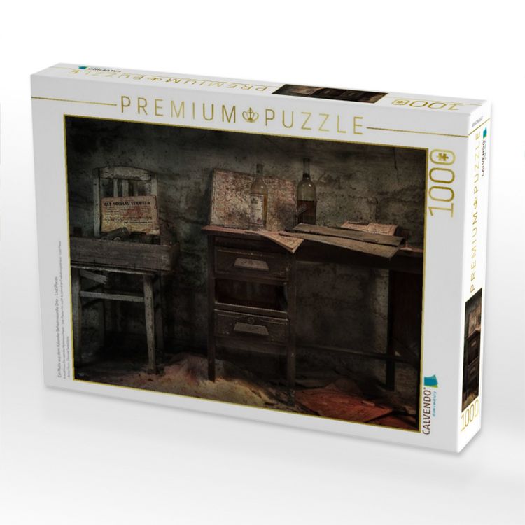 Produktbild: CALVENDO Puzzle Ein Motiv aus dem Kalender Geheimnisvolle Orte - Lost Places | 1000 Teile Lege-Gr&ouml;&szlig;e 64x48cm Foto-Puzzle f&uuml;r gl&uuml;ckliche Stunden