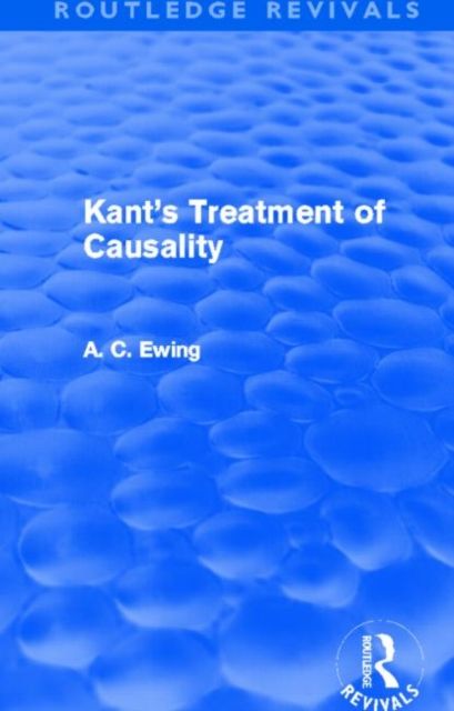 Produktbild: Ewing, A: Kant's Treatment of Causality