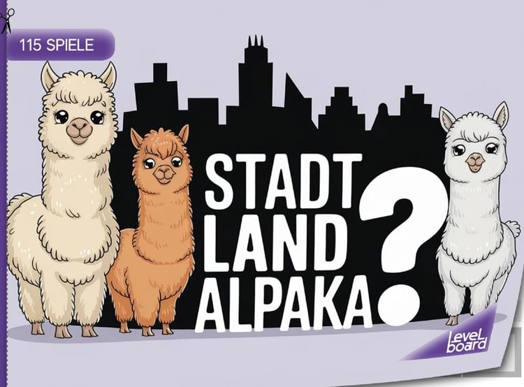 Produktbild: Stadt, Land, Alpaka - 115 Spielbl&ouml;cke