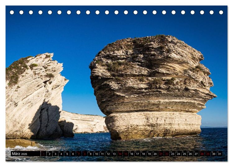 Produktbild: Korsika Wild und Frei (Tischkalender 2026 DIN A5 quer), CALVENDO Monatskalender