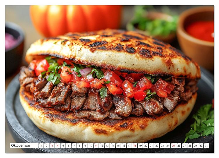 Produktbild: D&ouml;ner macht sch&ouml;ner, t&uuml;rkischer Geschmack von deinem D&ouml;nermann (Wandkalender 2026 DIN A3 quer), CALVENDO Monatskalender