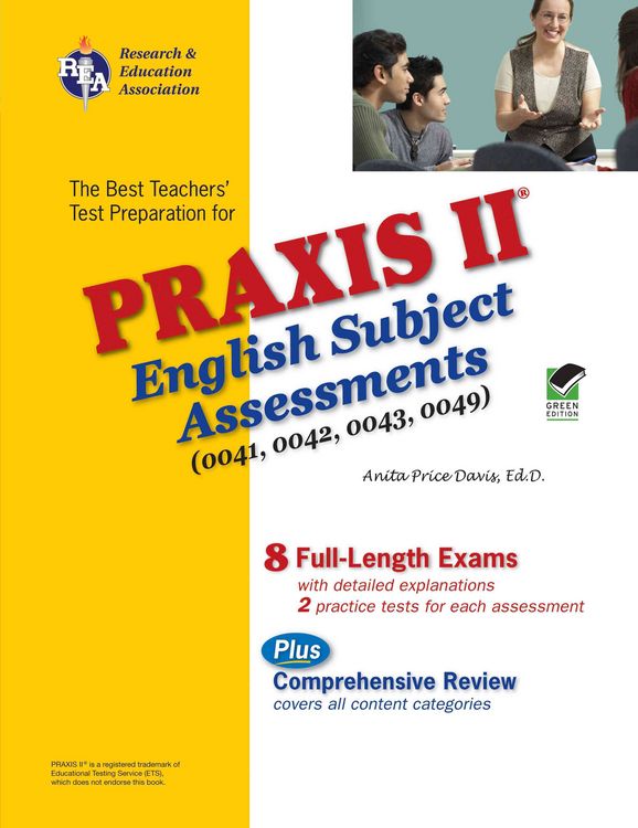 Produktbild: Praxis II 0041 English Language, Literature & Composition: Content Knowledge W/CD
