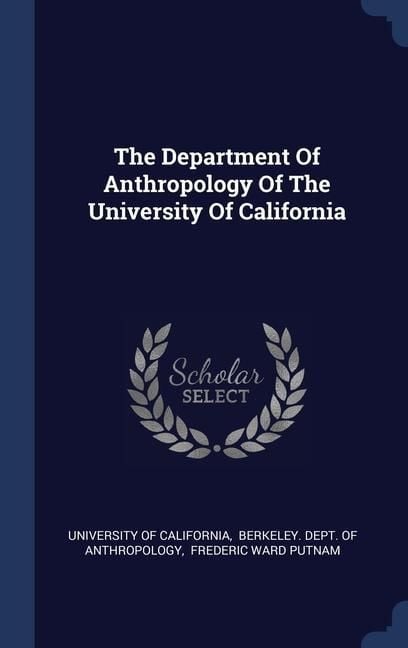 Produktbild: Dept Of Anthropology Of The Un