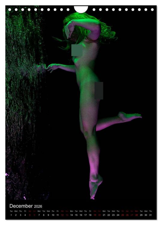 Produktbild: Underwater Erotic Shapes (Wall Calendar 2026 DIN A4 portrait), CALVENDO 12 Month Wall Calendar