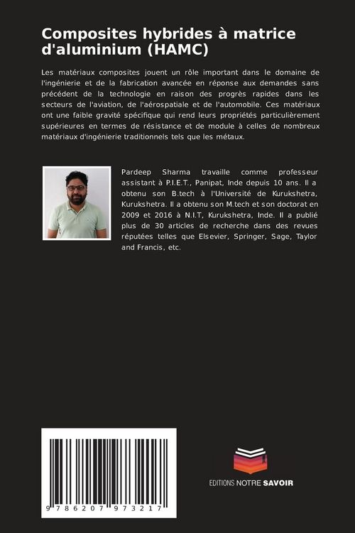 Produktbild: Composites hybrides &agrave; matrice d'aluminium (HAMC)