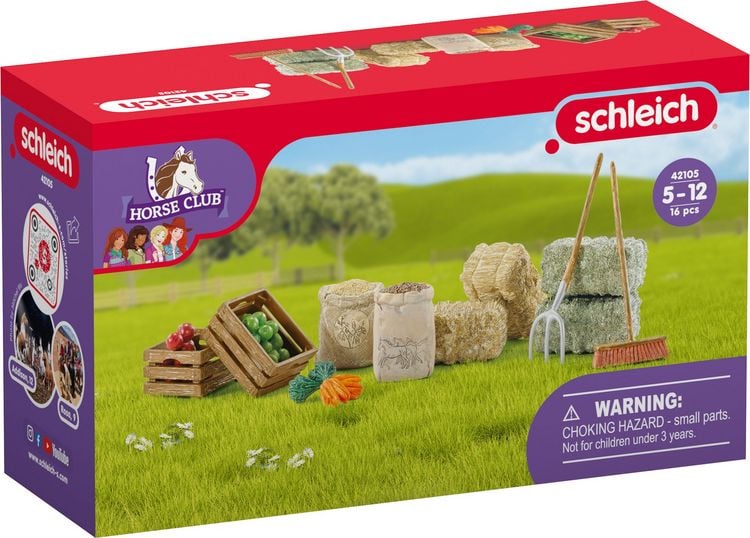 Produktbild: Schleich 42105 - Futterset, Heu, Stroh, Futter