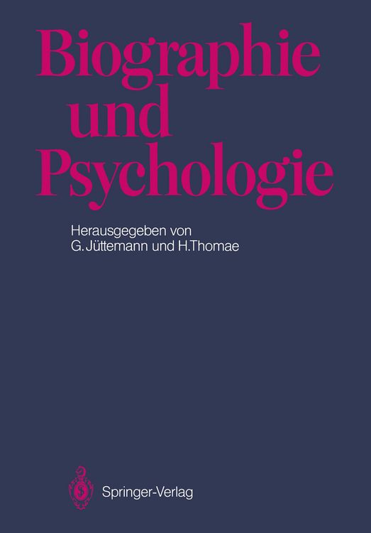 Produktbild: Biographie und Psychologie