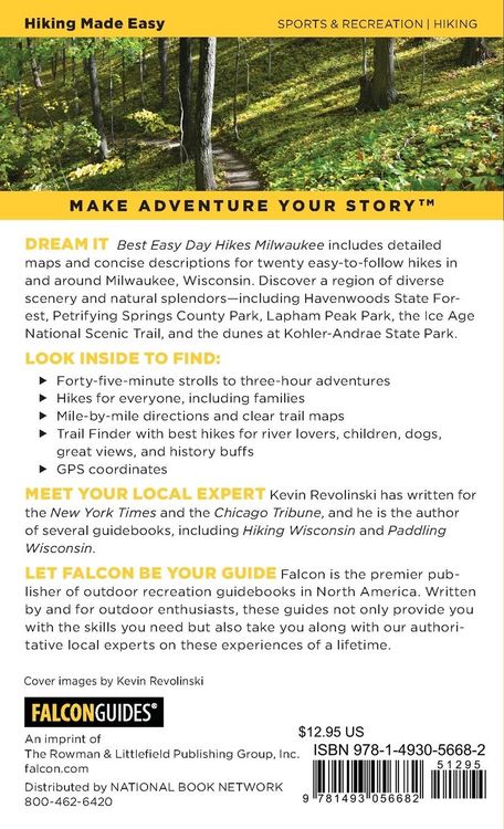 Produktbild: Best Easy Day Hikes Milwaukee