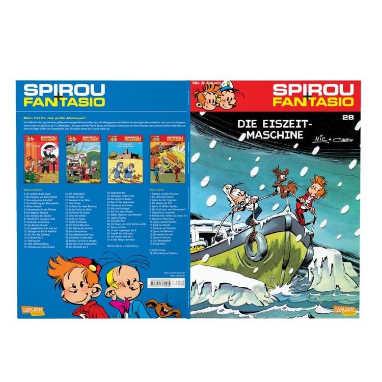 Produktbild: Spirou und Fantasio 28: Die Eiszeit-Maschine