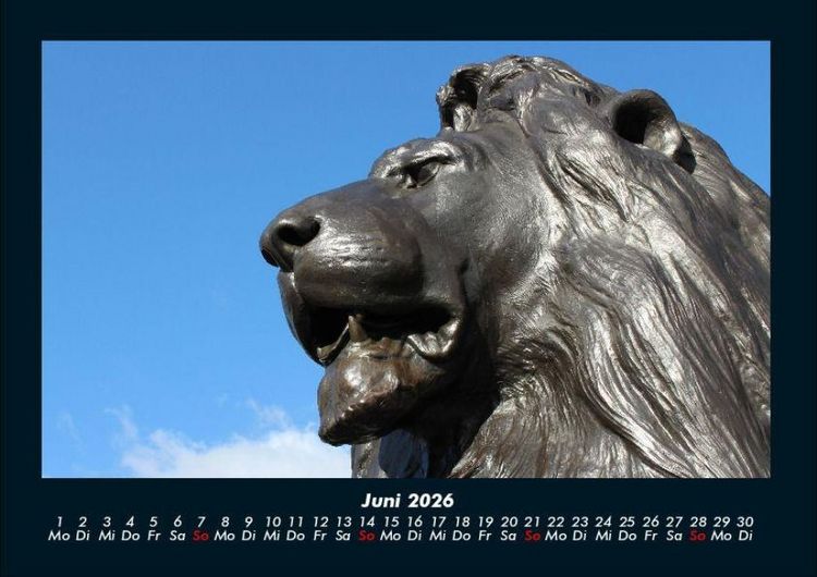 Produktbild: London 2026 Fotokalender DIN A4