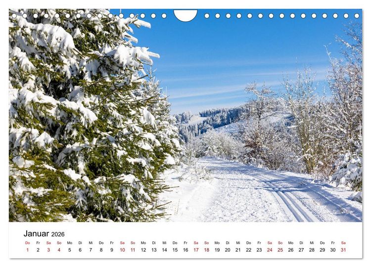 Produktbild: Westfeld-Ohlenbach im Wechsel der Jahreszeiten (Wandkalender 2026 DIN A4 quer), CALVENDO Monatskalender