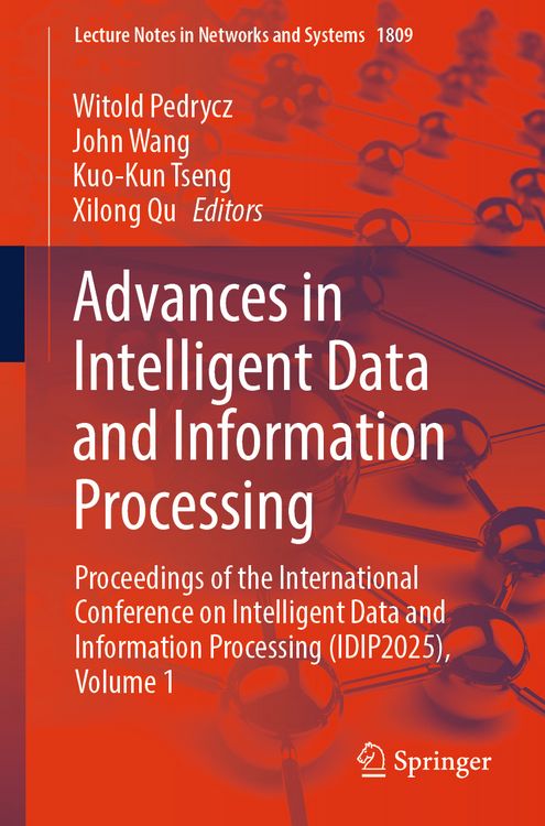 Produktbild: Advances in Intelligent Data and Information Processing