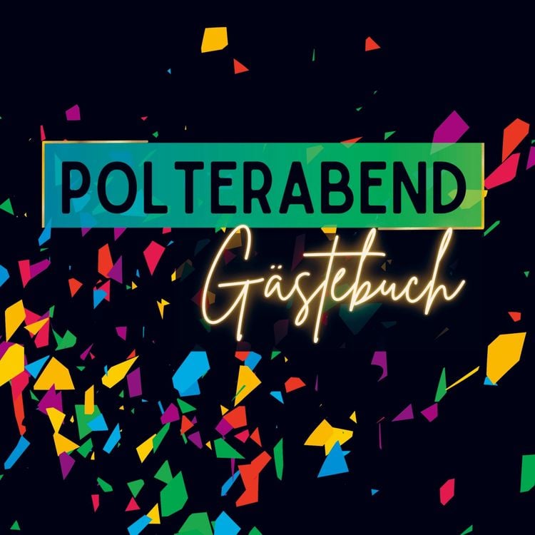 Produktbild: G&auml;stebuch Polterabend- Premium G&auml;stebuch Blanko