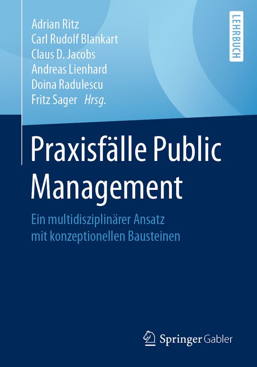Produktbild: Praxisf&auml;lle Public Management
