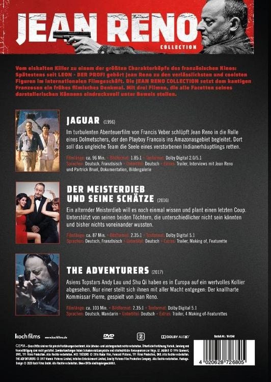 Produktbild: Jean-Reno-Collection [3 DVDs]