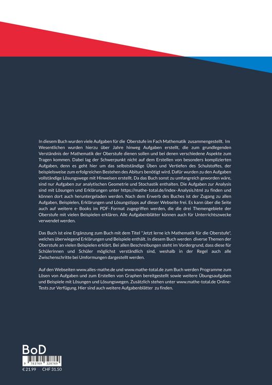 Produktbild: Aufgabensammlung f&uuml;r die Oberstufe