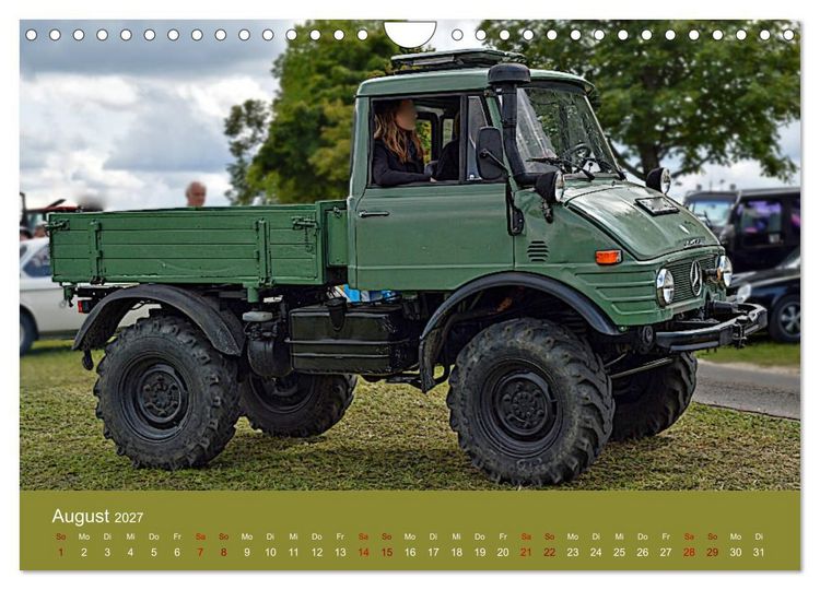 Produktbild: Ein Mythos mit Stern - das Universalmotorger&auml;t (Wandkalender 2027 DIN A4 quer), CALVENDO Monatskalender