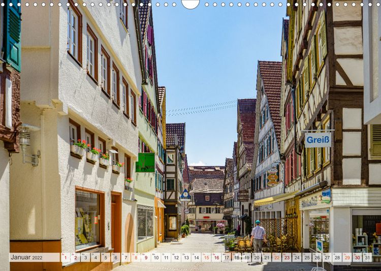 Produktbild: Herrenberg Impressionen (Wandkalender 2022 DIN A3 quer)