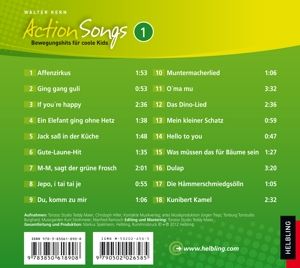 Produktbild: Action Songs. Audio-CD 1