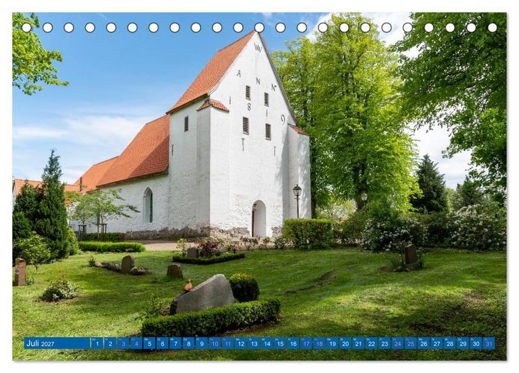 Produktbild: Unterwegs entlang der Schlei (Tischkalender 2027 DIN A5 quer), CALVENDO Monatskalender