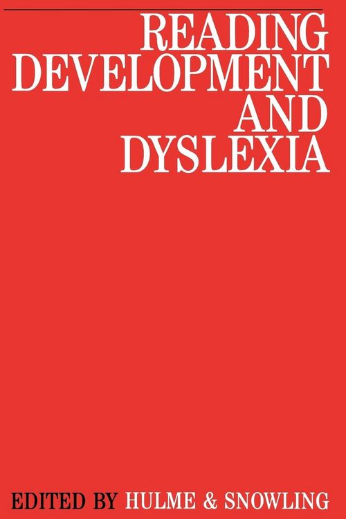 Produktbild: Hulme: Reading Development and Dyslexia