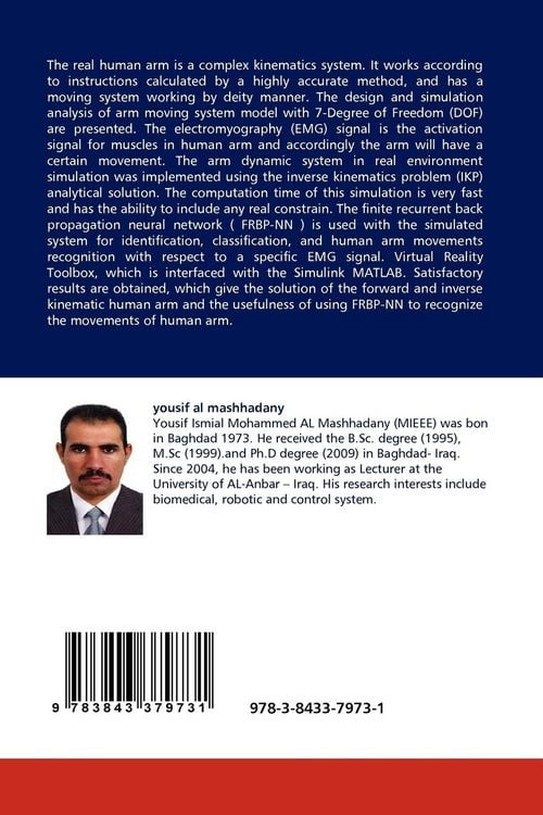 Produktbild: Design and Analysis of Virtual Human Arm Driven by EMG Signal