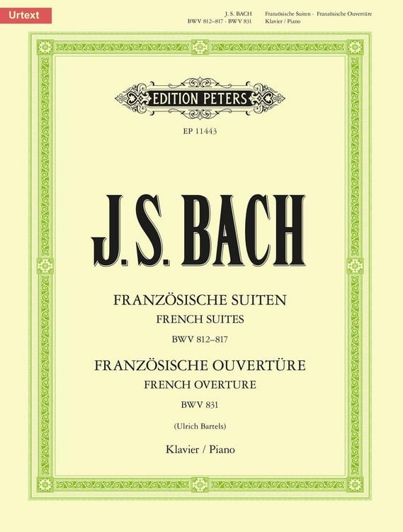 Produktbild: Franz&ouml;sische Suiten BWV 812-817 / Franz&ouml;sische Ouvert&uuml;re BWV 831