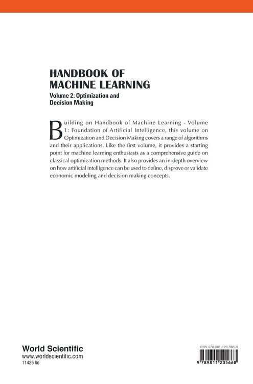 Produktbild: HDBK OF MACHINE LEARNING (V2)