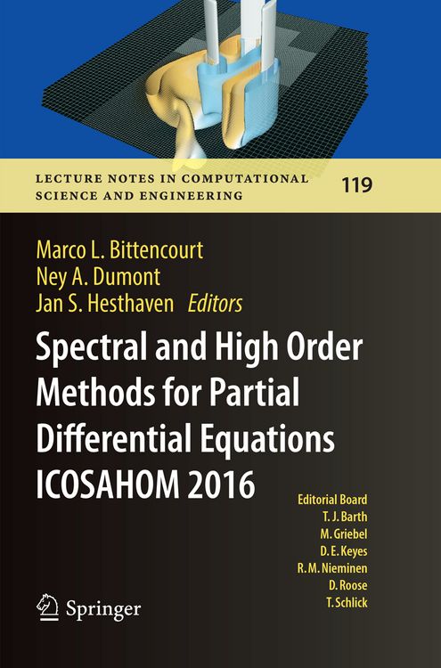 Produktbild: Spectral and High Order Methods for Partial Differential Equations ICOSAHOM 2016