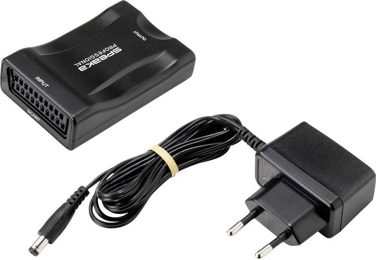 Produktbild: SpeaKa Professional AV Konverter SP-9395928 [SCART - HDMI] 1920 x 1080 Pixel