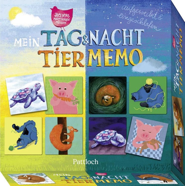 Produktbild: Mein Tag & Nacht-Tiermemo
