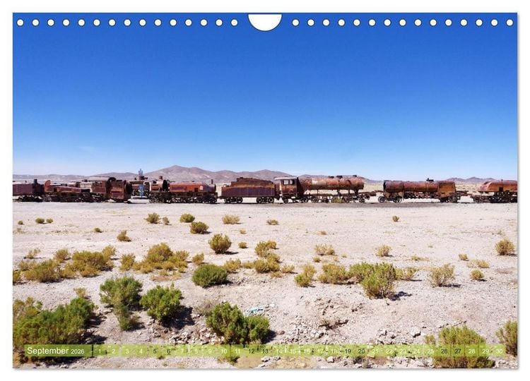Produktbild: Entdecke Bolivien (Wandkalender 2026 DIN A4 quer), CALVENDO Monatskalender
