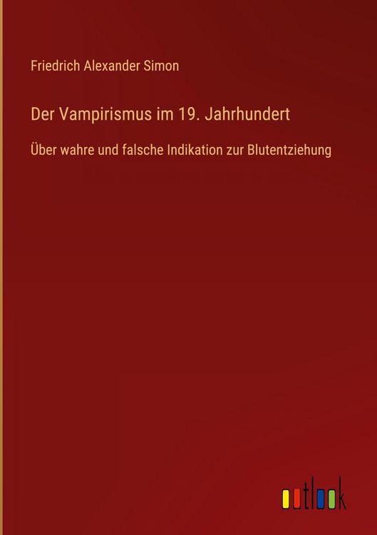 Produktbild: Der Vampirismus im 19. Jahrhundert