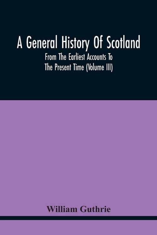 Produktbild: A General History Of Scotland