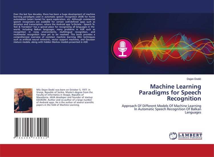 Produktbild: Machine Learning Paradigms for Speech Recognition