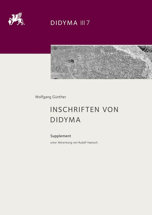 Produktbild: Inschriften von Didyma