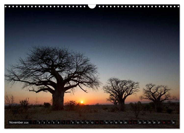 Produktbild: Faszination Simbabwe (Wandkalender 2026 DIN A3 quer), CALVENDO Monatskalender