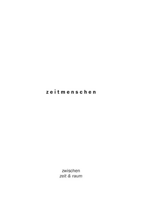 Produktbild: Zeitmenschen