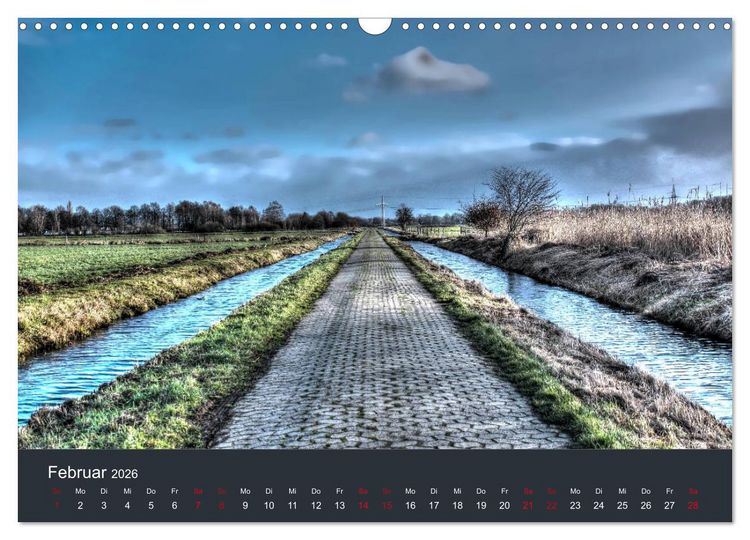 Produktbild: Heimat im Bremer Blockland (Wandkalender 2026 DIN A3 quer), CALVENDO Monatskalender