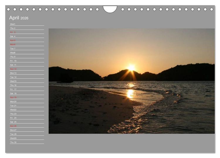 Produktbild: Philippines Colorful Life (Wall Calendar 2026 DIN A4 landscape), CALVENDO 12 Month Wall Calendar