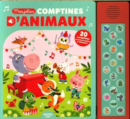 Produktbild: Mes jolies comptines d'animaux : 20 puces sonores