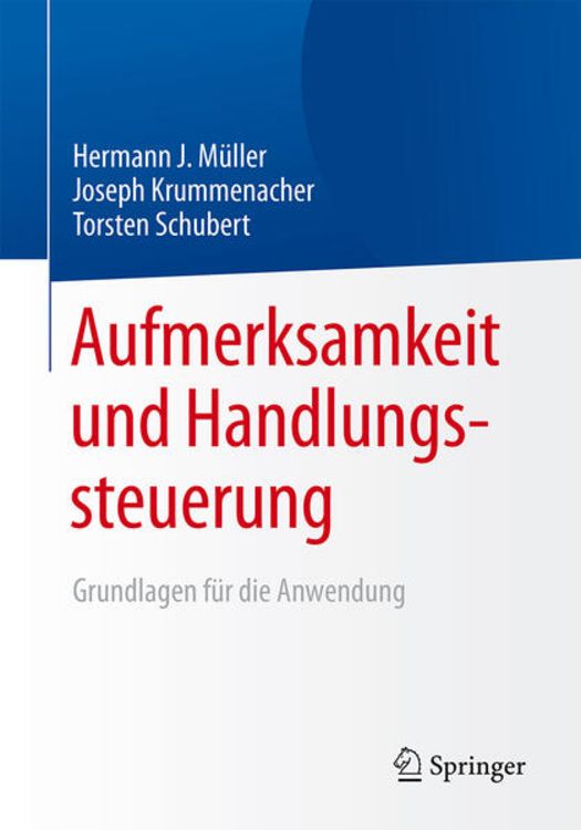 Produktbild: Aufmerksamkeit und Handlungssteuerung