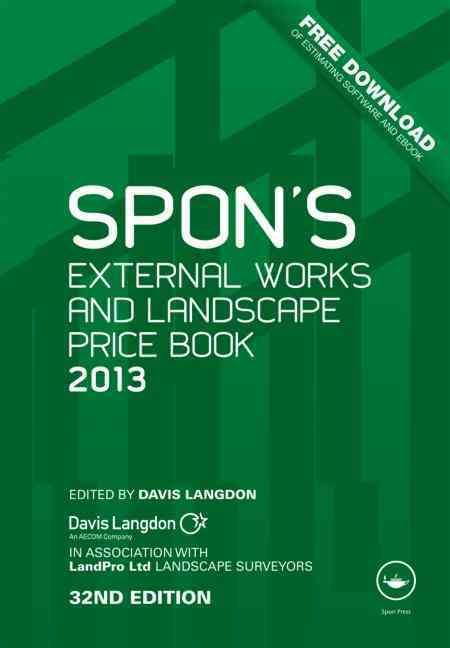 Produktbild: Spon's External Works and Landscape Price Book 2013