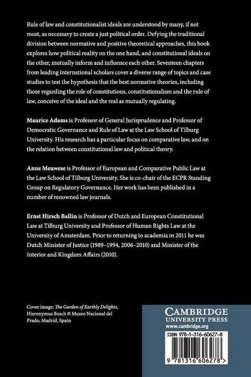 Produktbild: Constitutionalism and the Rule of Law