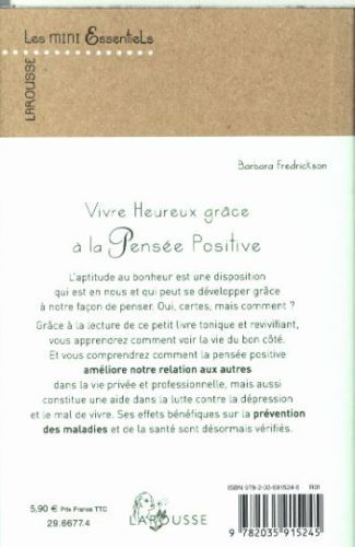 Produktbild: Vivre heureux gr&acirc;ce &agrave; la pens&eacute;e positive