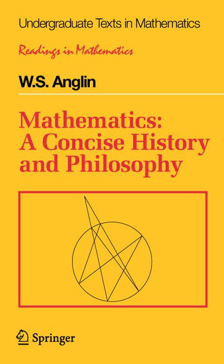 Produktbild: Mathematics: A Concise History and Philosophy