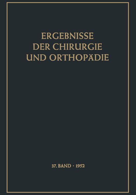 Produktbild: Ergebnisse der Chirurgie und Orthop&auml;die