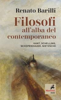 Produktbild: Filosofi all'alba del contemporaneo. Kant, Schelling, Schopenhauer, Nietzsche