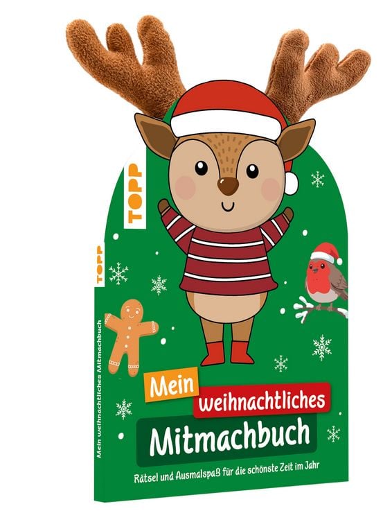 Produktbild: Mein weihnachtliches Mitmachbuch